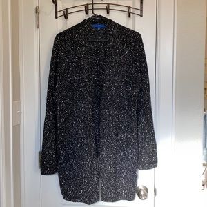 APT. 9 Black & Silver Women’s Cardigan w pockets